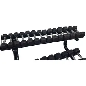 2-level dumbbell storage rack Tunturi Prof image-3