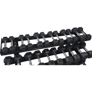 3-level dumbbell storage rack Tunturi Prof image-3
