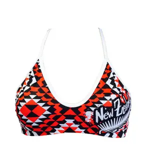 Haut de maillot de bain fille Turbo New Zealand Culture 2016 Pattern Mare image-0
