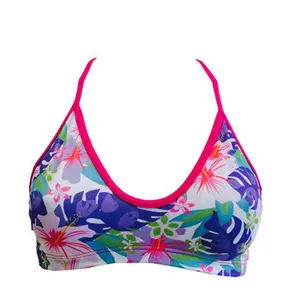 Haut de maillot de bain fille Turbo California Pattern Mare image-0
