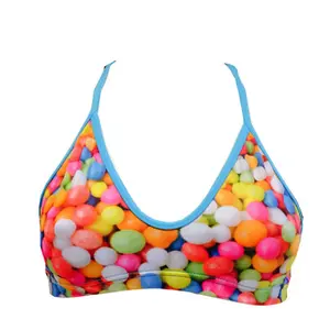 Bikinioberteil für Mädchen Turbo Gummy Pattern Mare image-0