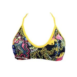 Bikinioberteil für Damen Turbo King Of Bongos Pattern Mare image-0