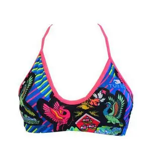 Haut de maillot de bain fille Turbo Emblem Pattern Mare image-0
