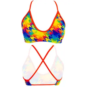 Haut de maillot de bain fille Turbo Mare' Chevi Rainbow image-0