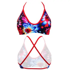 Dames zwemkleding top Turbo Mare Flower image-0