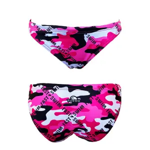 Damen-Bikinihose Turbo Mare' Camo Letters image-0