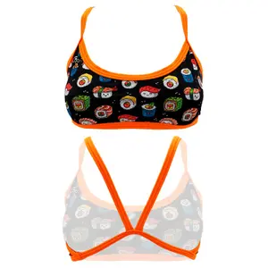 Top bikini para mujer Turbo Boom Sushi image-0