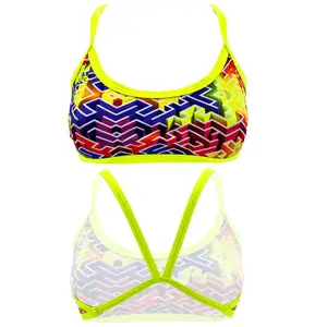 Bikinioberteil für Damen Turbo Labyrinth Patron Boom image-0