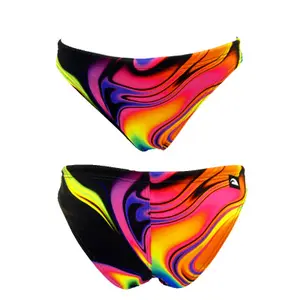 Damen-Bikinihose Turbo Funky Boreal image-0