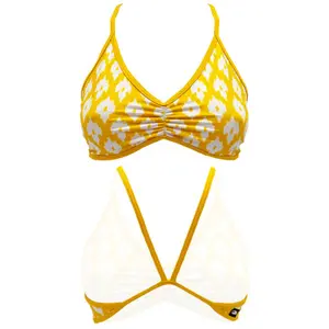Fato de banho feminino top Turbo Funky Ikat image-0