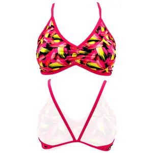 Haut de maillot de bain femme Turbo Funky Flour Party image-0