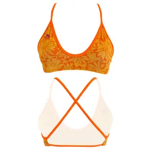 Bikinioberteil für Damen Turbo Mare Block Flowers image-0