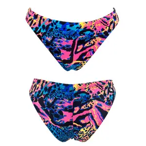 Bas de maillot de bain femme Turbo Bottom Funky Animal Flour image-0