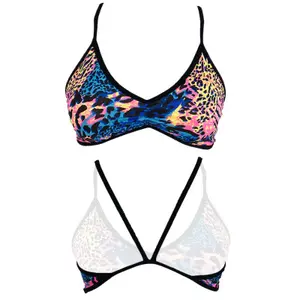 Haut de maillot de bain femme Turbo Funky Animal Flour image-0