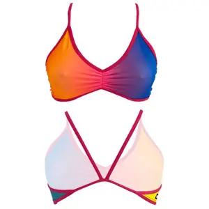 Bikinioberteil für Damen Turbo Funky Flour Gradient image-0
