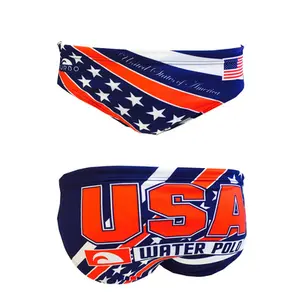 Slip de bain enfant Turbo 5555122-ama2016 - Team Usa Men Americana image-0
