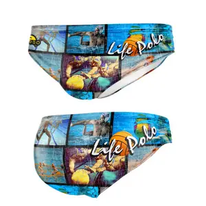 Slip de bain enfant Turbo Player Waterpolo Italia image-0