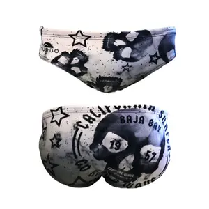 Kinder-Badeslip Turbo Surfer Skull image-0