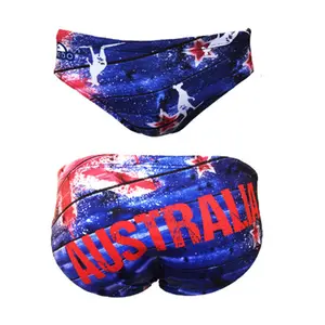 Slip de bain enfant Turbo Australia Wood image-0