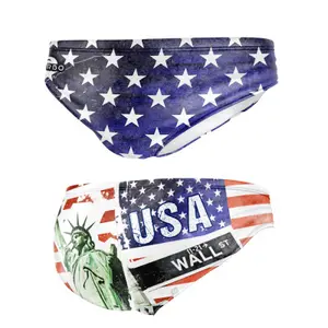 Slip de bain enfant Turbo Usa Wood St image-0