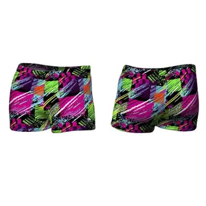 Badeboxer Turbo Printed Square Flu image-0