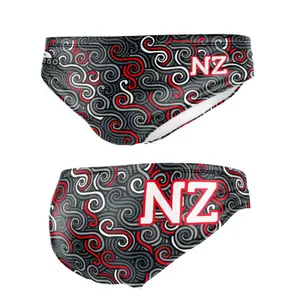 Slip de bain enfant Turbo New Zealand Waves image-0