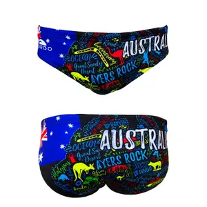 Slip de bain enfant Turbo Australia Draw image-0