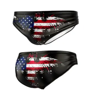 Bañador para niños Turbo Eagle Flag image-0