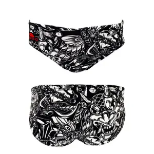 Slip de bain enfant Turbo Black Warrior image-0