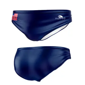 Slip de bain enfant Turbo Usa Artistic image-0