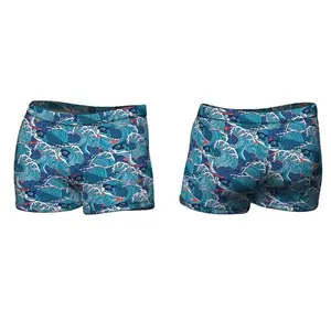 Plavkové šortky Turbo Printed Total-koi image-0