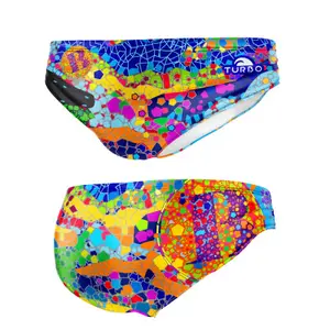 Slip de bain enfant Turbo Trencadis image-0