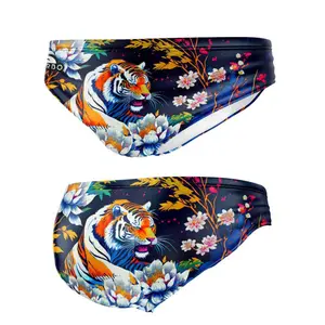 Slip de bain enfant Turbo Tiger-shadow image-0
