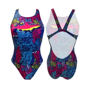 1-dels baddräkt för kvinnor Turbo Oaxaca image-0