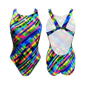 Maillot de bain 1 pièce fille Turbo Oxford image-0
