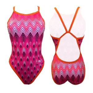 Maillot de bain 1 pièce fille Turbo Plumageo Revolution image-0