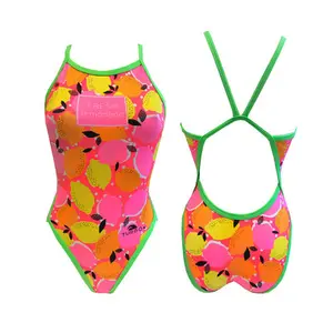Maillot de bain 1 pièce fille Turbo Fresh Lemonade image-0