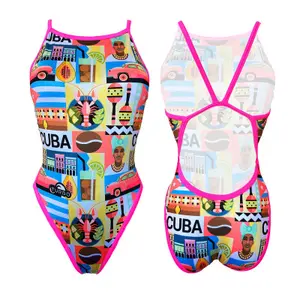 Maillot de bain 1 pièce fille Turbo Cuba Girl Revolution image-0