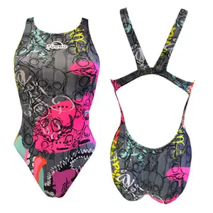 Bañador para mujer Turbo Wall Skull image-0