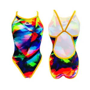 Maillot de bain 1 pièce femme Turbo Diamond Color (Revolution) image-0