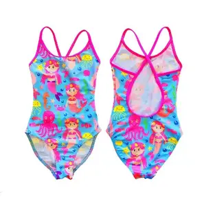 Bañador para niña Turbo Happy Sirenitas Thin Strap image-0