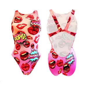 Maillot de bain 1 pièce femme Turbo Kisses image-0