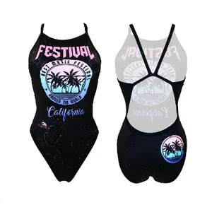 Maillot de bain 1 pièce femme Turbo Cali Festival (Revolution) image-0