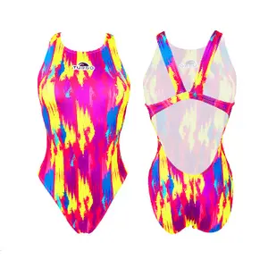 Maillot de bain 1 pièce fille Turbo Mesh Color image-0