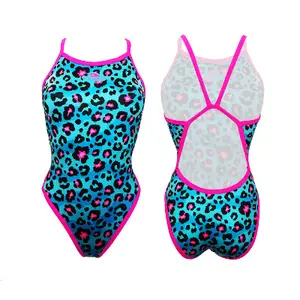 Maillot de bain 1 pièce femme Turbo Blu Animal (Revolution) image-0