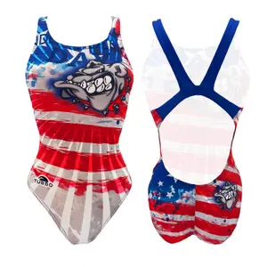 Badeanzug, Damen Turbo Americans image-0