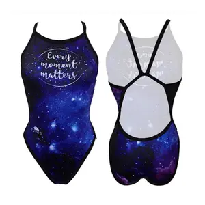 Badeanzug, Mädchen Turbo Revolution' Nebula image-0