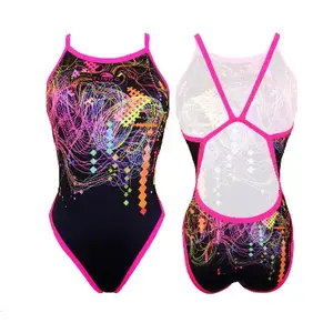 Fato de banho de menina de 1 peça Turbo Technic image-0