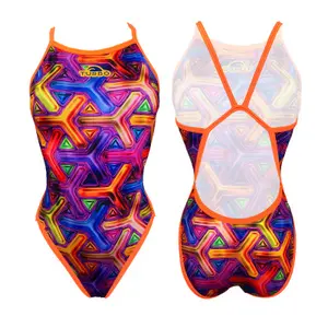 Fato de banho feminino de 1 peça Turbo Revolution' Tridi Triangle image-0
