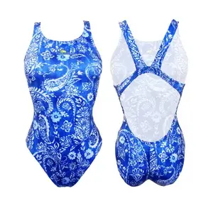 Maillot de bain 1 pièce bretelles fille Turbo Cachemir image-0